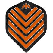 Plumas Mission Darts Plumas No2 Std Admiral Naranja