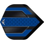Plumas Mission Darts Plumas No2 Std Temple Negro Azul - 3