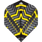 Plumas Mission Darts Plumas No2 Std Vex Negro Amarillo