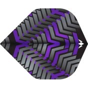 Plumas Mission Darts Plumas No2 Std Vex Negro Morado - 2
