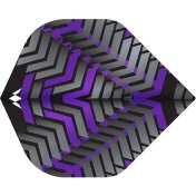 Plumas Mission Darts Plumas No2 Std Vex Negro Morado - 3