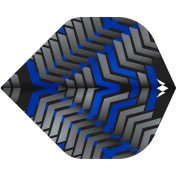 Plumas Mission Darts Plumas No2 Std Vex Negro Azul - 2
