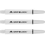 Cañas Mission Darts GripLock Blanca Corta 34mm - 3