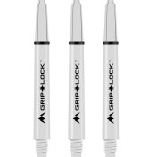Cañas Mission Darts GripLock Blanca Corta 34mm - 1