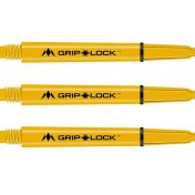 Cañas Mission Darts GripLock Amarilla Larga 48mm - 3