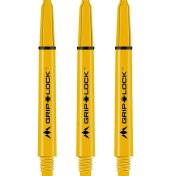 Cañas Mission Darts GripLock Amarilla Larga 48mm - 1