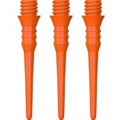 Punta Mission Titan Pro Soft Tip 25mm Naranja Neon 50 unid. - 3