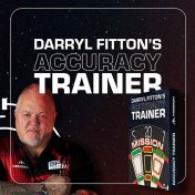 Practice Ring Mission Darts Darryl Fittons Accuracy Trainer Training Aid  - 3