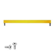 Mission Pro Raised Steel Oche Con Herrajes Para Suelo Amarillo - 1