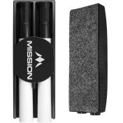 Borrador Mission Darts+ 2 Rotuladores Dry Wipe - 2