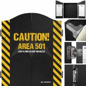Armario Para Diana Convencional Mission Darts Area 501 Caution - 2