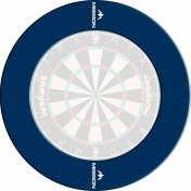 Dartboard Surrounds Logo Mission Darts Azul - 3