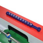 Futbolin Profesional Hércules Red Jugadores Clásicos de Metal 136x76x92 cm - 8