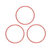 Juego 3 Aros Malabares Redondos Naranja 16cm - 3