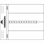Pizarra Mission Darts Whiteboard Cricket Blanca - 3