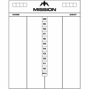 Pizarra Mission Darts Whiteboard Cricket Blanca - 1