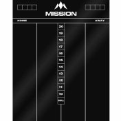 Pizarra Mission Darts Whiteboard Cricket Negro - 1