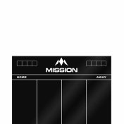 Pizarra Mission Darts Whiteboard 501 Negra - 2