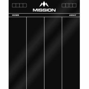 Pizarra Mission Darts Whiteboard 501 Negra - 1