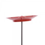 Set de plato chino rojo 24cm - 1
