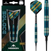 Dardos Mission Solaze M2 Laton Verde 21g - 3