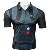 Polo Jugador Loxley John Part Dart Darth Maple Negro L - 2