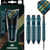 Dardos Solace M1 Mission Laton Verde 24g Punta Acero - 5