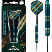 Dardos Solace M2 Mission Laton Verde 25g Punta Acero - 3
