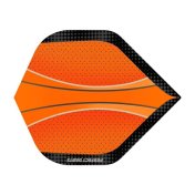 Plumas Perfect Darts Solarfox No2 Std Naranja y negro - 3