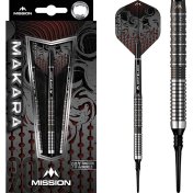 Dardos Mission Makara M1 Graphite PVD Negro 90% 19g - 3