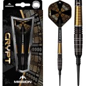 Dardos Mission Crypt M1 Negro Dorado 90% 20g - 3