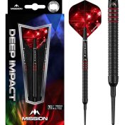 Dardos Mission ST. Deep Impact 80% M3 Rojo 18g - 3