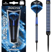 Dardos Mission Josh Rock The Rock Negro Azul 95% 26g - 3