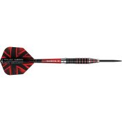 Dardos Mission Darryl Fitton Negro Rojo Electrico 95% 22g