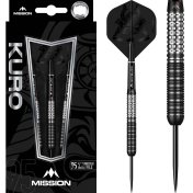 Dardos Mission Kuro M1 Negro Rear Sabre Grip 90% 22g - 3