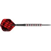 Dardos Mission Paradox M1 Straight Negro Rojo Electro 90% 25g - 1