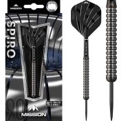 Dardos Mission Spiro M1 Graphite PVD Negro 90% 21gr - 3