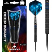 Dardos Mission Deep Impact M1 Negro Azul 80% 21g - 3