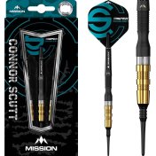 Dardos Mission Connor Scutt Sniper Negro Dorado 95% 20g - 3