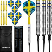 Dardos Designa Patriot X Darts Suecia 90% 20g - 1