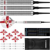 Dardos Designa Patriot X Darts Irlanda del Norte 90% 20g - 2