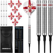 Dardos Designa Patriot X Darts Irlanda del Norte 90% 20g - 1