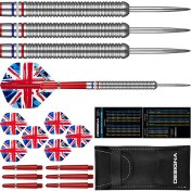 Dardos Designa Patriot X Darts Gran Bretaña 90% 24g - 2