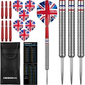 Dardos Designa Patriot X Darts Gran Bretaña 90% 24g - 1