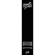 Protector Suelo Perfectdarts Carpet Mat Non Slip Negro 290cmx60cm - 1