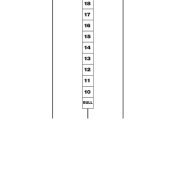 Pizarra Perfectdarts Darts Cricket Blanca - 3