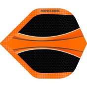 Plumas Perfect Darts Solarfox No2 Std Negro Naranja - 3