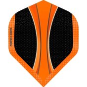 Plumas Perfect Darts Solarfox No2 Std Negro Naranja - 1