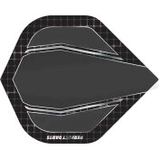 Plumas Perfect Darts Terraforce No2 Std Negro Humo - 2