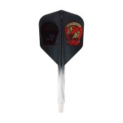 Plumas Condor Axe Shape Yuki Yamada Get Luck Transparente Negro S 21.5mm 3 Uds.  - 2